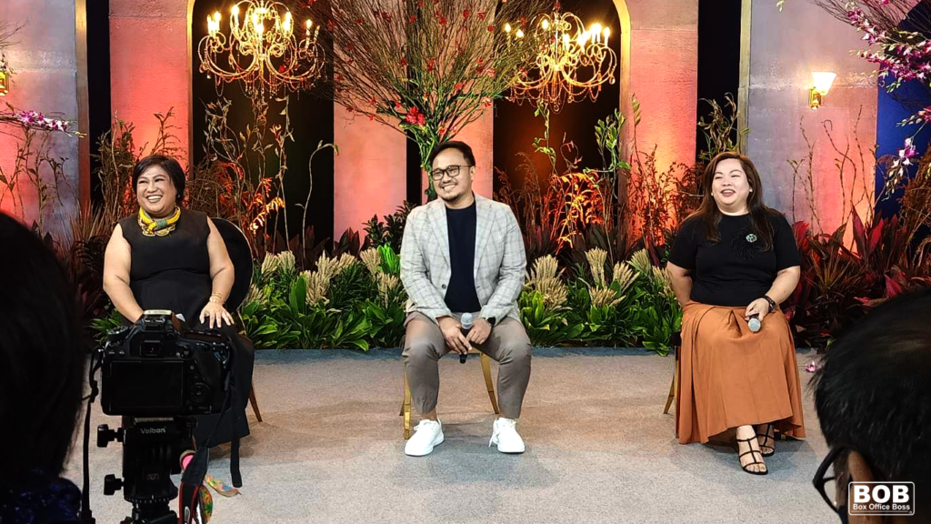 From Left to Right: Garlic Garcia, Head Content Partnership of @viuphilippines, Darnel Villaflor, Director of #FlowerOfEvil, and Danica Domingo, Creative Manager.